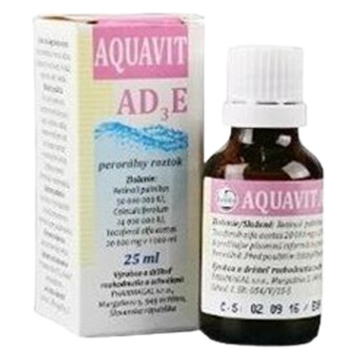 Aquavit AD3E sol. 25ml
