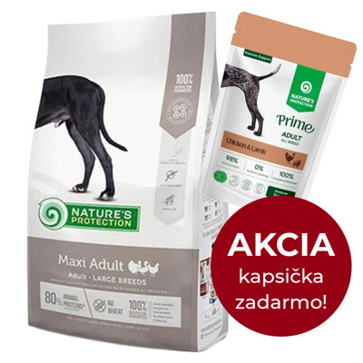 Natures P dog adult large breed poultry 12 kg