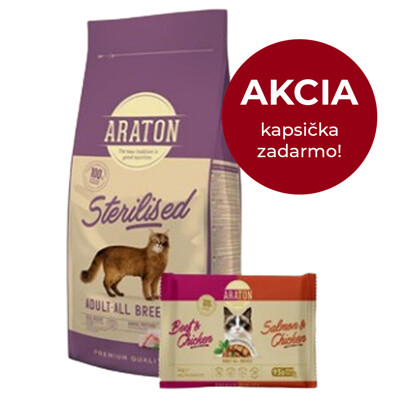 ARATON cat adult sterilised NEW 15 kg