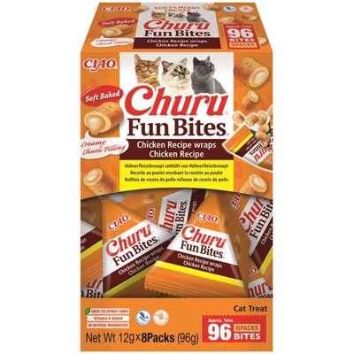 Pamlsok Inaba Churu Fun Bites cat kura 8 x 12 g