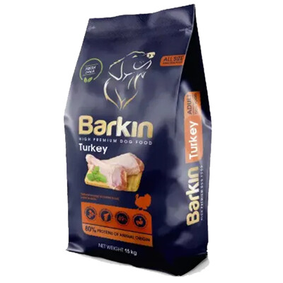 Barkin Energy High Premium Adult Turkey - morčacie 15kg