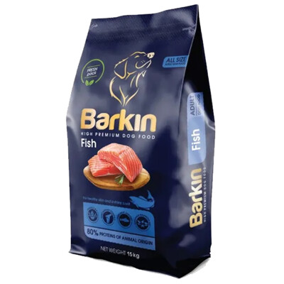 Barkin High Premium Adult Sensitive Fish - Jadranské druhy rýb 15kg