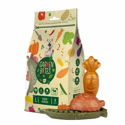 Pamlsok DUVO+ Garden Bites veggie buddies L 11 cm - 3 ks multicolour 270 g (L 11 cm - 3 ks)